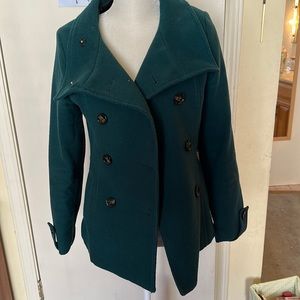 H&M Green Pea Coat